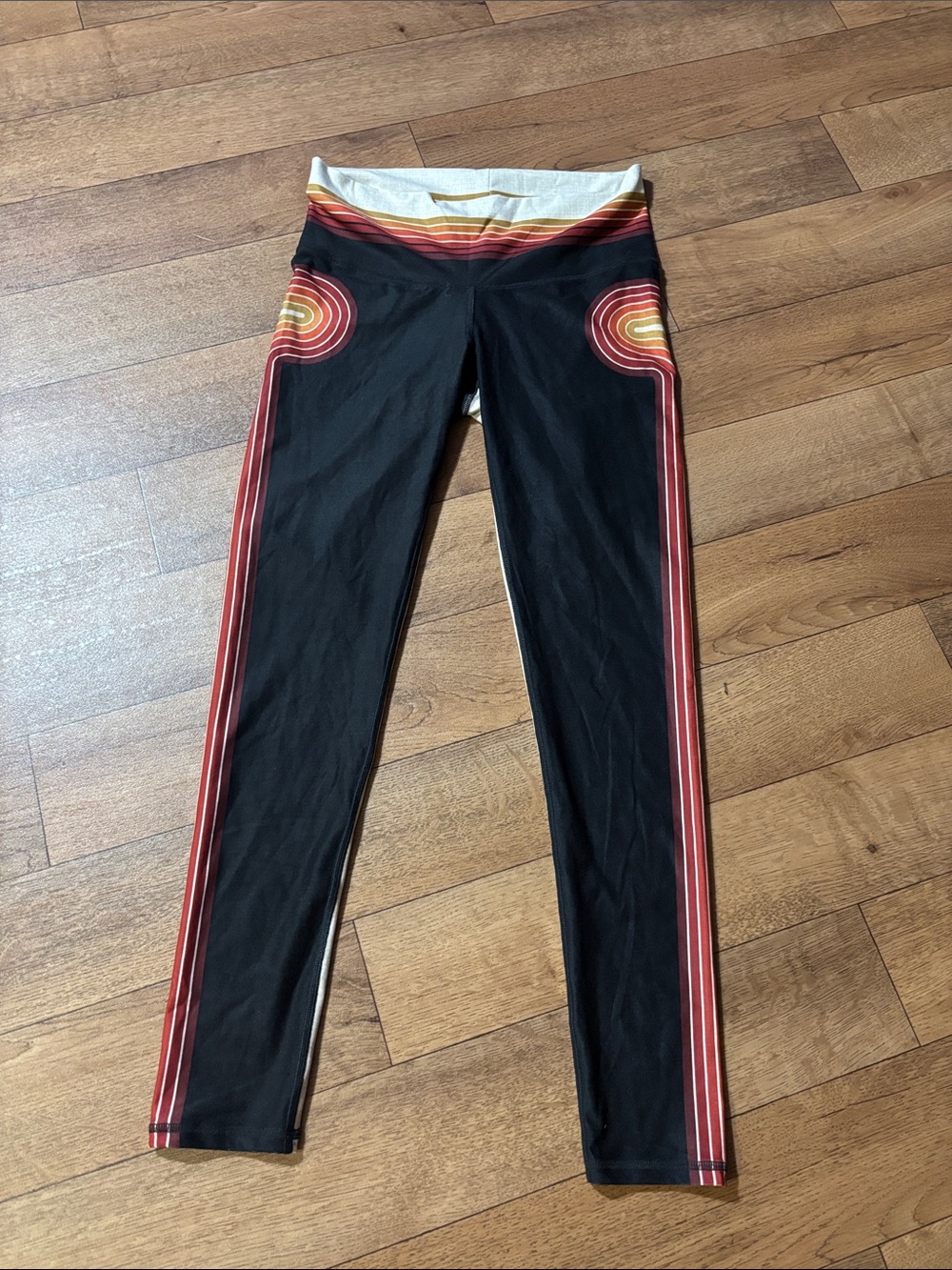 Niyama Sol RETRO LILITH barefoot leggings XL hot yoga athleisure soft casual Y2K